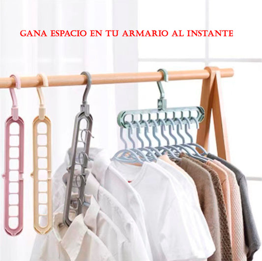 Percha Organizadora Vertical Ordely® – Ahorra Espacio al Instante